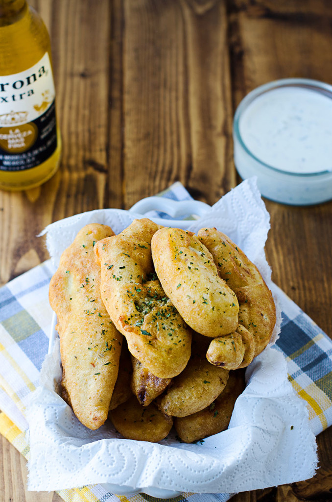 Marinated Chicken Tenders in Beer Batter Bite It Quick